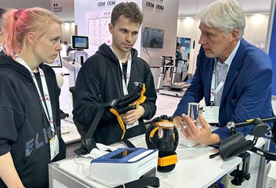 „Syrebo“ parodoje „MEDICA 2024“ demonstruoja naujoviškus reabilitacijos robotus